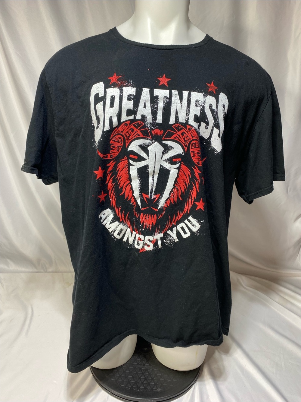 Greatness Amongst You Black Graphic T-Shirt